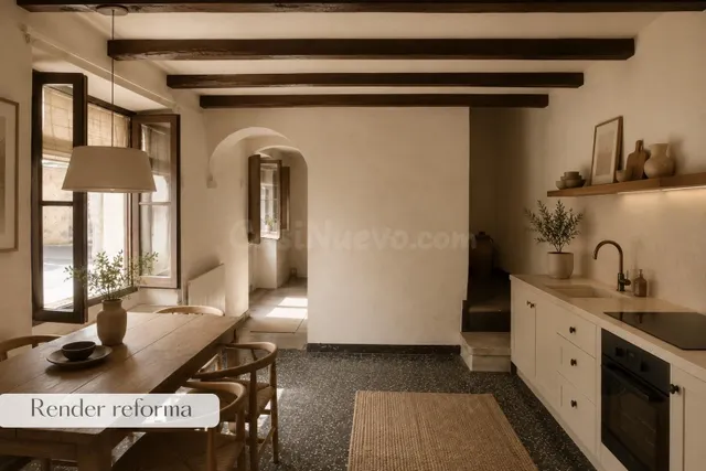 Casa de pueblo de 3 plantas para reformar en el centro de La - foto 5
