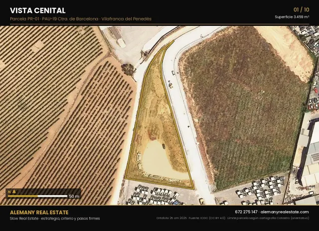SOLAR DE EQUIPAMIENTOS EN SANT PERE MOLANTA VILAFRANCA DE 3.