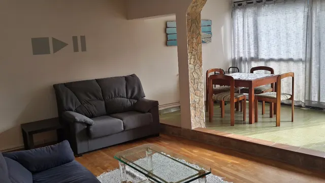 ático dúplex amueblado, espacioso y tranquilo