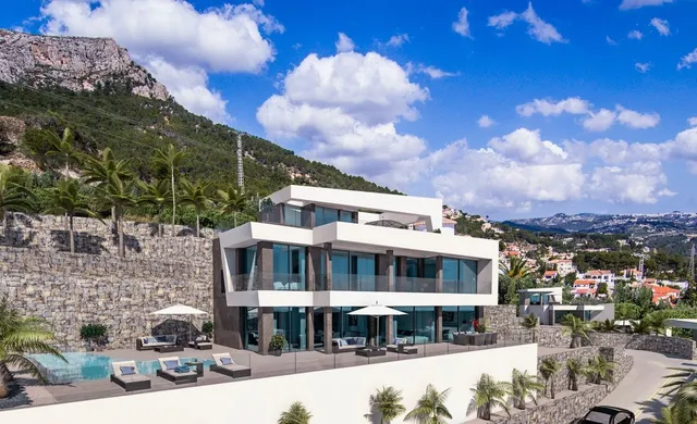Nueva Promoción en Calpe de 6 Villas de lujo independientes con impresionantes vistas!! — 7