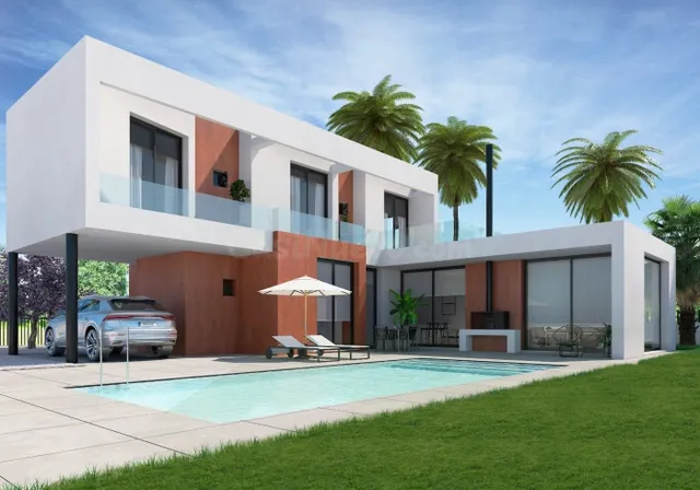 Villa moderna de nueva construcción en Calpe a 600 m de la p - foto 2
