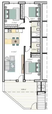 Bungalow Planta Baja 3 habitaciones 82m² en venta - Roldan — 27