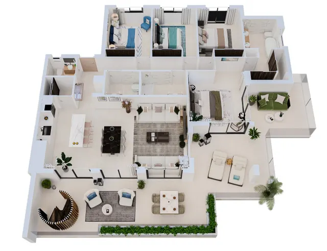 Promoción exclusiva de apartamentos de lujo de 2,3 y 4 habitaciones en Fuengirola — 11
