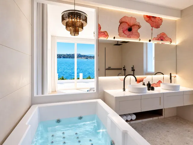 Exclusiva vivienda de obra nueva con jardín, dos terrazas y piscina privada junto al mar en la costa Dalmata — 28
