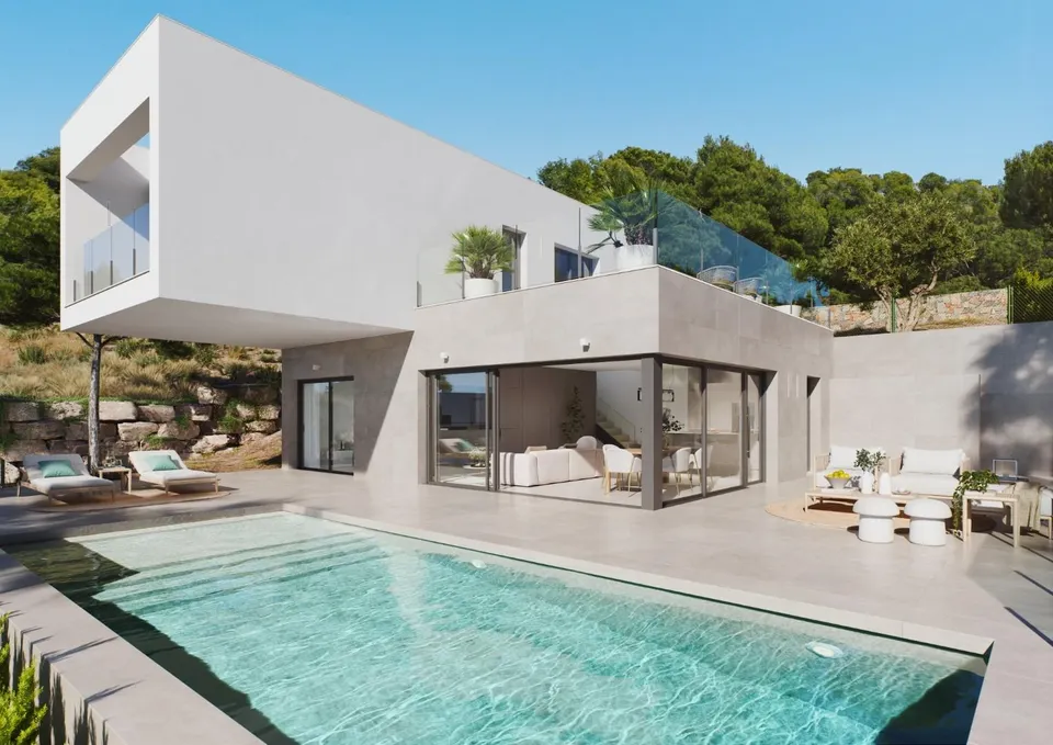 Lujosa villa de diseño exclusivo de 3 dormitorios en un campo de golf
