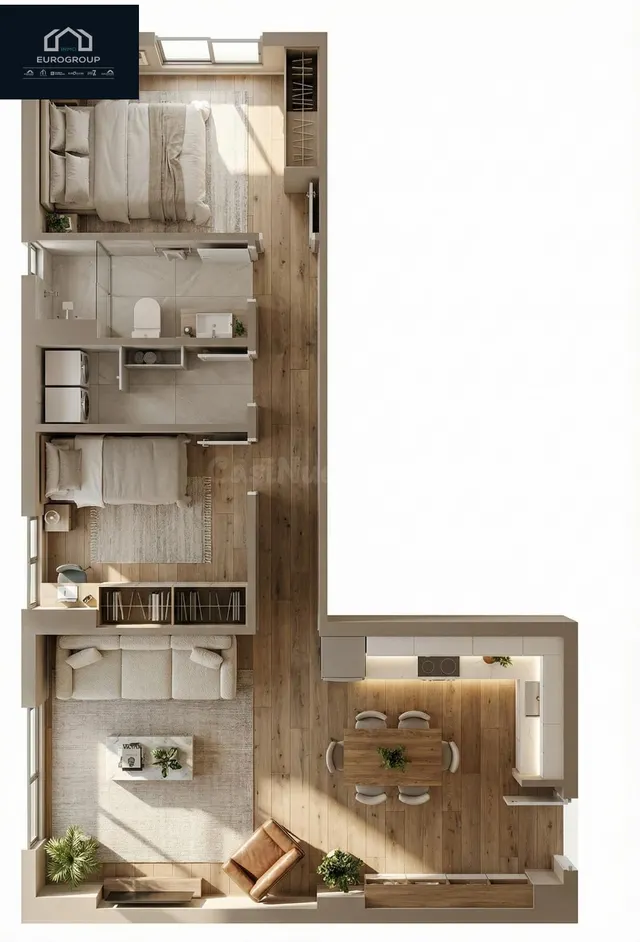 APARTAMENTO (EN construcción) PLANTA BAJA CON 2 DORMITORIOS  - foto 2