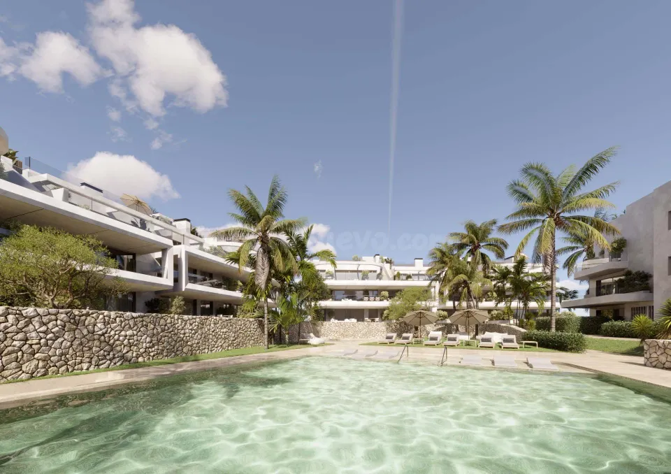 Apartamento planta ático de 3 dormitorios en obra nueva – Oeste de Estepona.