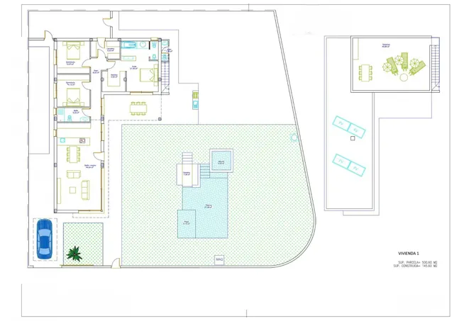Villa 3 habitaciones 145m² en venta - Sucina — 32