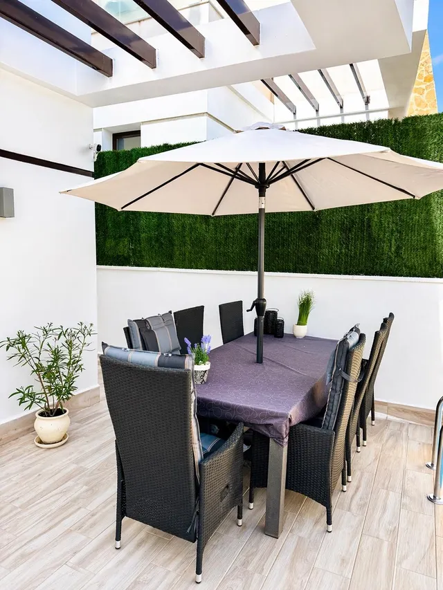 Adosado contemporáneo  PAU-26 con piscina privada y solárium — 33