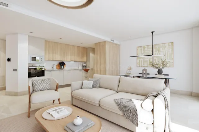 PISO a ESTRENAR en Planta Baja, con 2 dorm., amplia terraza y jardín privado. En Mijas Costa, cerca del MAR, GOLF y MONTAÑAS!!! — 4