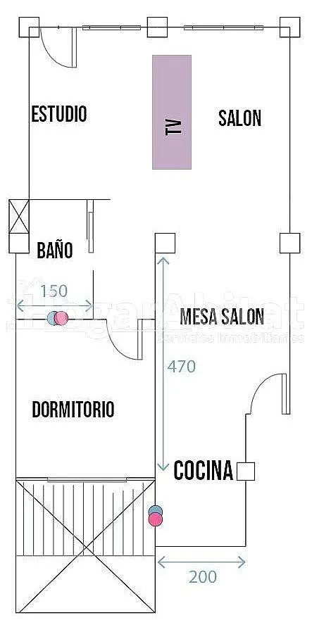 ¡oportunidad! bajo bonito, luminoso y reformado con patio, todo amueblado — 44