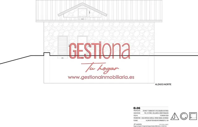 CABAÑA CON ARROYO,  PROYECTO Y CAMBIO DE USO EN LLANOS. PENAGOS — 16