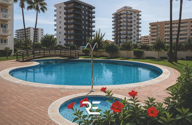 APARTAMENTO ESQUINERO CON TERRAZA Y GARAJE EN COMPLEJO RESIDENCIAL CON PISCINA Y ZONAS COMUNITARIAS — 4