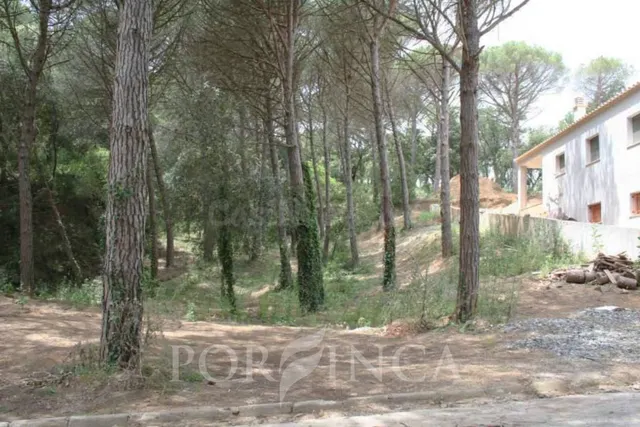 Parcela edificable totalmente plana en urbanización Mas Pere