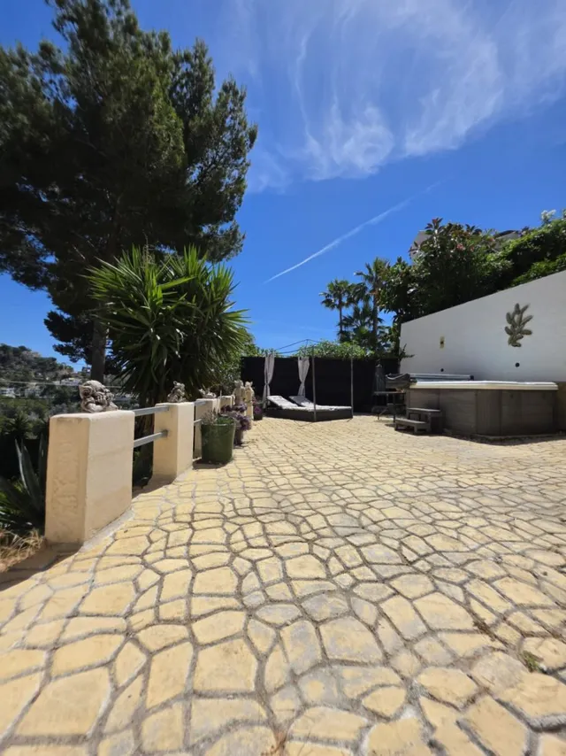 Villa mediterránea con vistas al mar y al valle en Benissa Costa – Montemar — 42