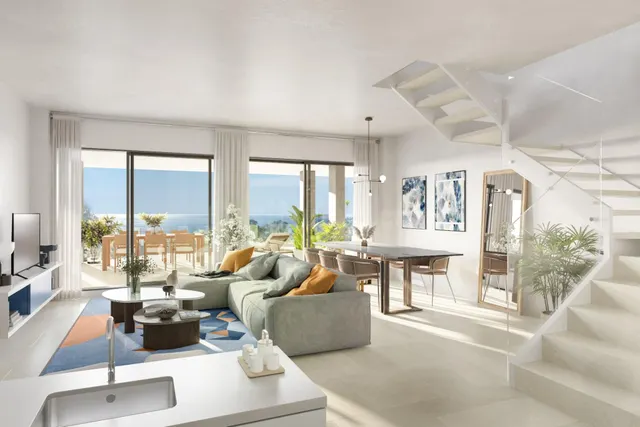 Ático duplex de 2 dormitorios y 2 baños con vistas al mar. B - foto 5