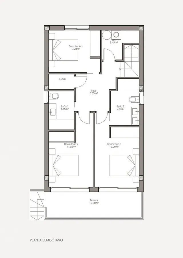VILLAS DE OBRA NUEVA EN LA MATA — 14