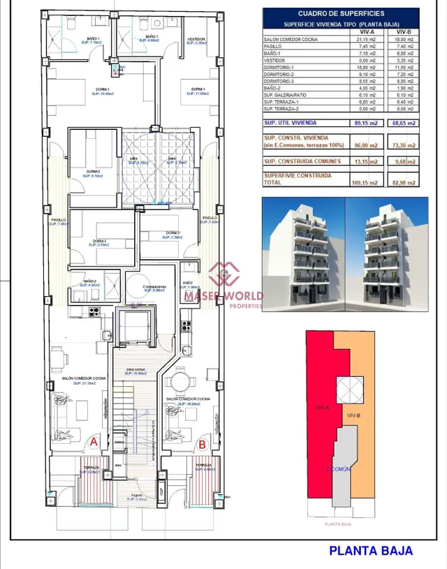 Apartamentos de obra nueva en Torrevieja, a 150m de la Playa del Cura — 13