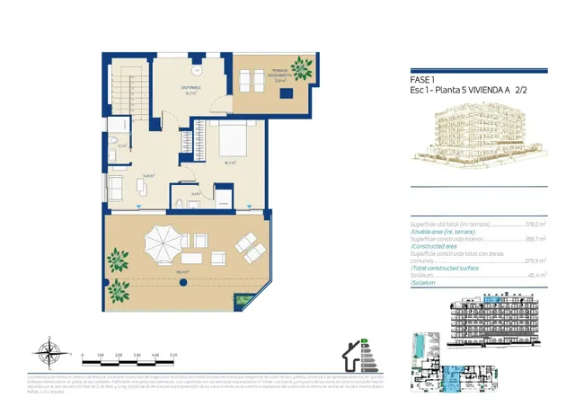 Ático 4 habitaciones 280m² en venta - Centro — 23