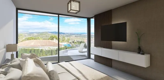 ▷Villa de Lujo en Calpe con Vistas Panorámicas al Mediterráneo y al Peñón de Ifach. — 8