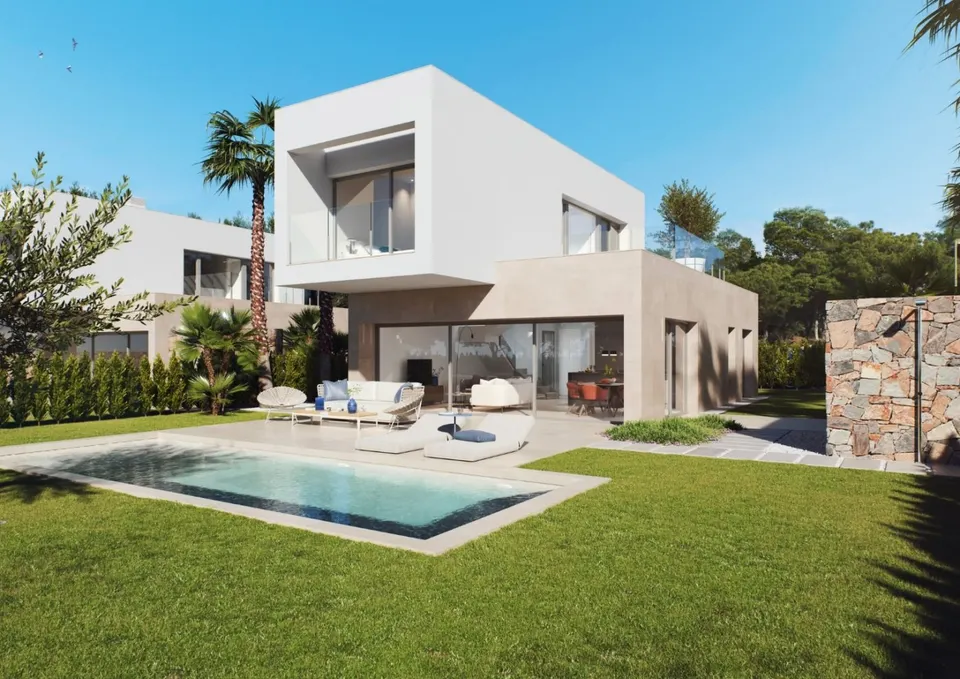 Lujosas villas de diseño exclusivo de 3 dormitorios en un campo de golf