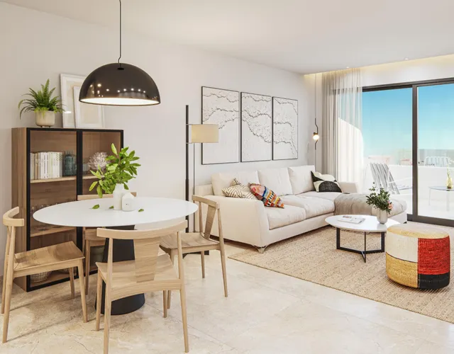 Ático de 2 dormitorios con vistas al mar en un nuevo complejo residencial en Torrevieja. — 4