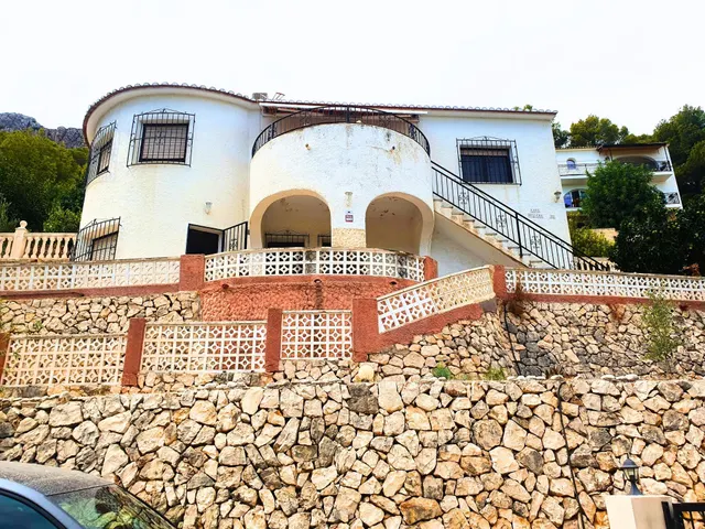 Villa Mediterránea en Calpe con vistas al mar, Peñón de Ifac - foto 3