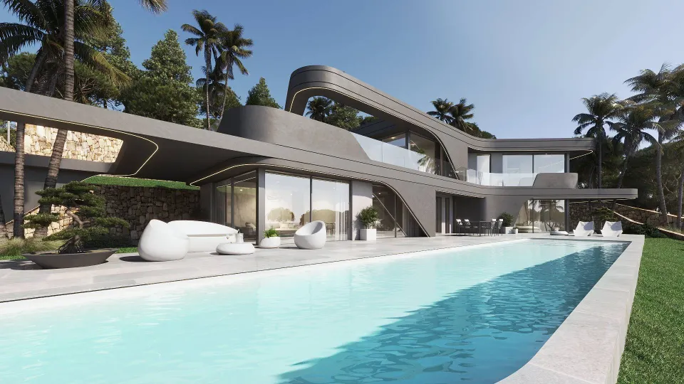 Nueva villa de lujo en venta en Jávea - ¡lista para empezar a construir!