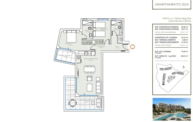 Apartamento 2 habitaciones 106m² en venta - Hipódromo-Cerrado del Águila — 21