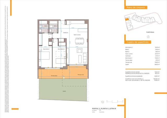 *** APARTAMENTO A LA VENTA FRENTE A LA PLAYA Y ORIENTADO AL SUROESTE — 14
