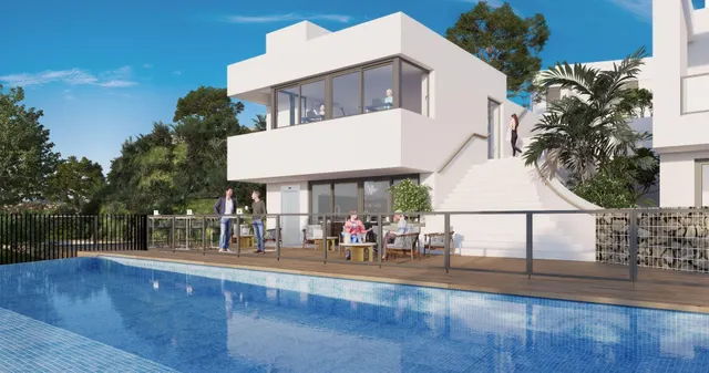 MAGNIFICOS PAREADOS DUPLEX DE 3 Y 4 DORMITORIOS CON HERMOSAS VISTAS AL MAR Y AMPLIA ZONA EXTERIOR. — 11