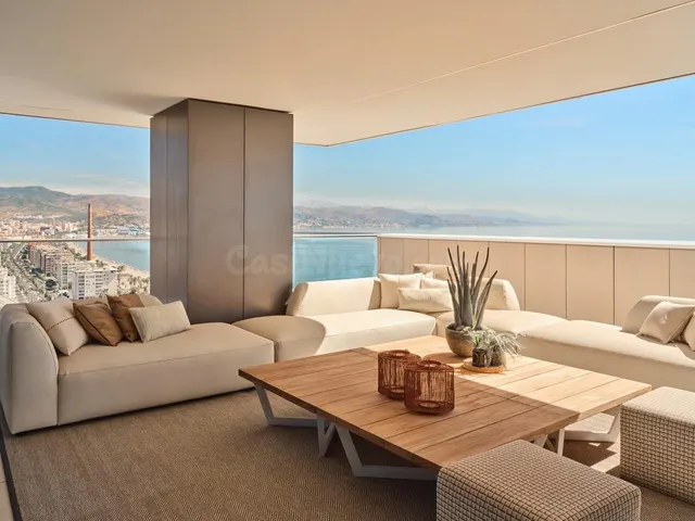 ESPECTACULAR OBRA NUEVA DE LUJO EN 1ª LÍNEA DE PLAYA EN MÁLA - foto 3