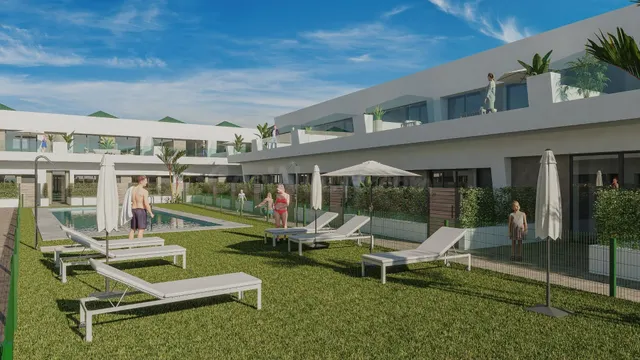 OBRA NUEVA EN construcción EN REGIMEN DE COOPERATIVA - Planta Baja en Jerez de la Frontera de 4 dormitorios y 138m2 de patio en Residencial Privado con Piscina — 2