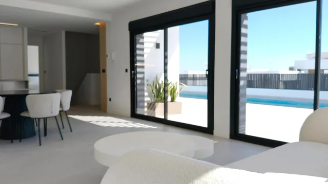 Villa de lujo de 4 dormitorios con piscina privada y vistas a la montaña en Ciudad Quesada, Costa Blanca — 3