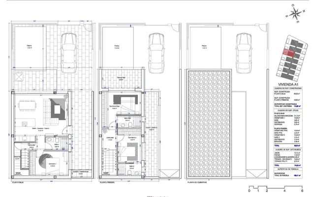 Modernas villas de nueva construcción con piscina privada en San Pedro del Pinatar — 12
