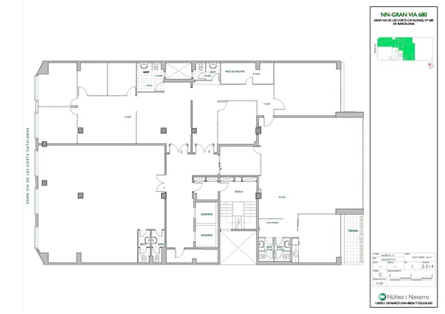 Oficina 420m² en alquiler - Eixample — 20