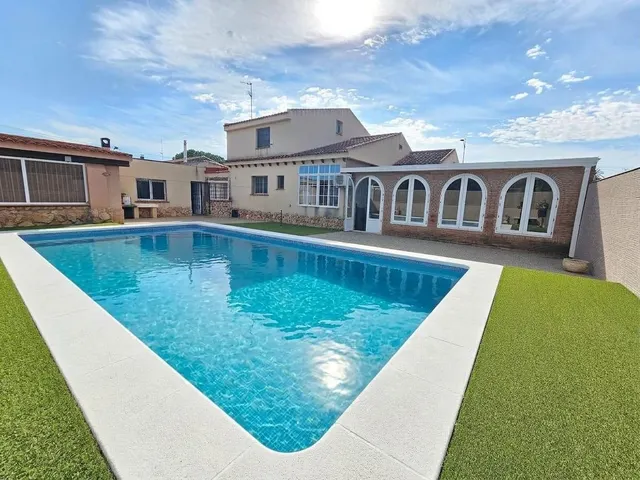 Villa independiente con piscina privada y amplios espacios en Pozo Estrecho, Cartagena — 44