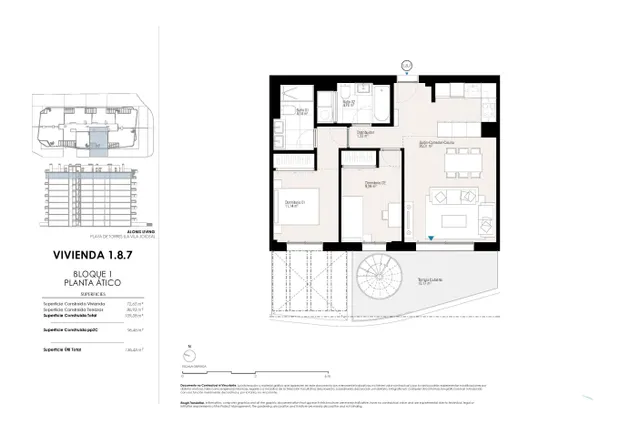 Ático 2 habitaciones 170m² en venta - Playas Del Torres — 20