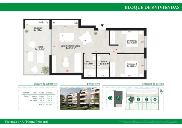 Apartamento de 2 dormitorios a la venta en el campo de Golf de Condado de Alhama — 8