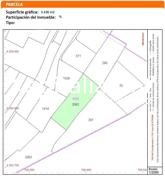 Parcela de suelo terciario en venta a 1 Km de Ontinyent — 4