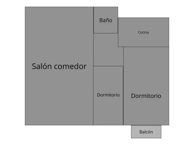 Piso en Alquiler 2 Dormitorios 1 Baño Con Muebles — 37
