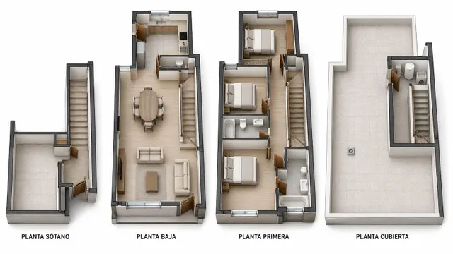 Proyecto de vivienda adosada por finalizar con garaje, terrazas y patio privado en Teulada — 22