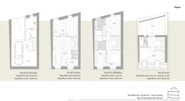 Exclusiva Vivienda Unifamiliar Rehabilitada en el Corazón de - foto 2