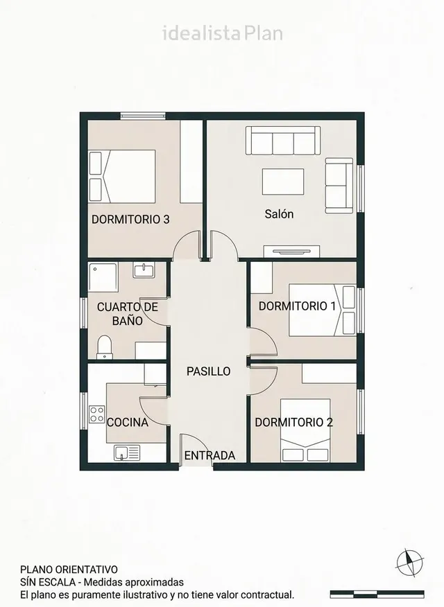 ¡Oportunidad Inversores! Piso reformado de 3 dormitorios con balcón en Atarfe — 27