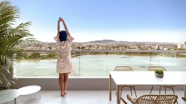 ÁTICOS DE LUJO DE OBRA NUEVA CON VISTAS AL MAR EN CALPE — 13