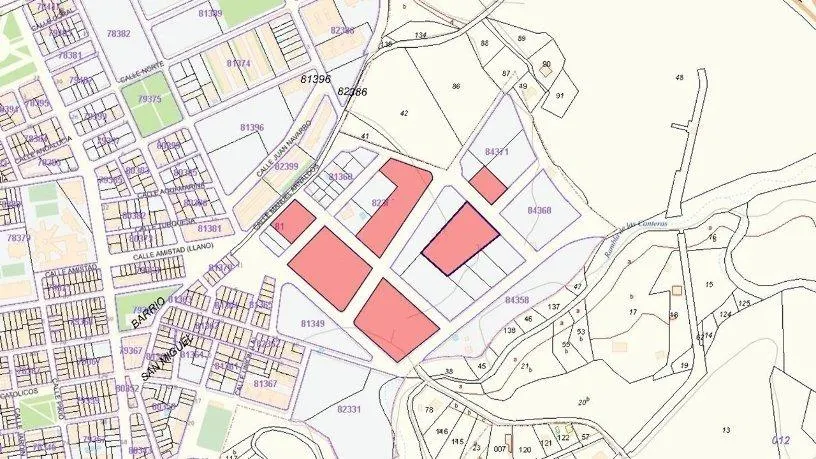 Suelo urbanizable sectorizado en Molina de Segura.