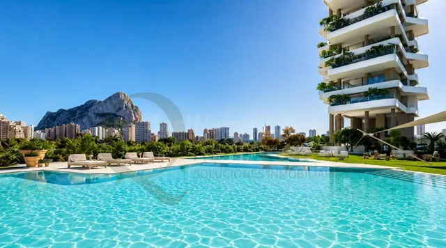 Piso en Playa de Fossa-Levante, Calpe, con vistas al mar y u - foto 2