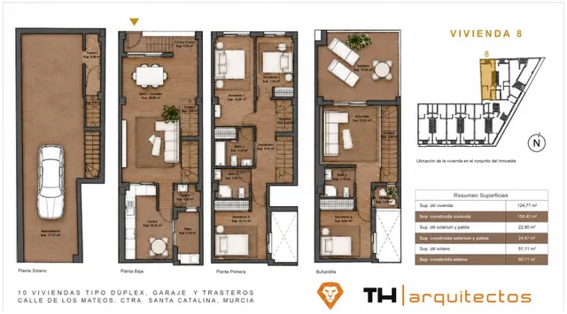Promoción exclusiva de 10 viviendas tríplex en el sur de Murcia — 29