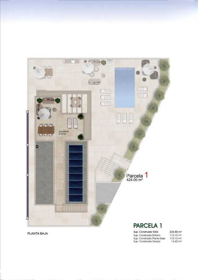Villa 3 habitaciones 234m² en venta - Centro de la Ciudad Quesada — 6