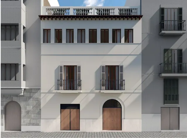 Edificio con proyecto de reforma en el centro de Palma — 2